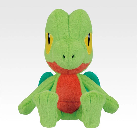 Pokémon 30th ANNIVERSARY Vol. 1 - Hoenn Starters Plush Set - Treecko [Ichiban-Kuji Prize E]