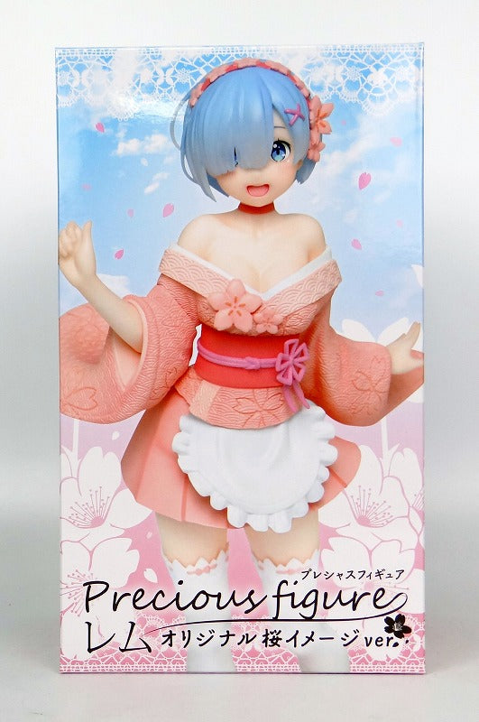 TAITO Re:Zero -Starting Life in Another World- Figura preciosa Rem Imagen original de Sakura Ver. 