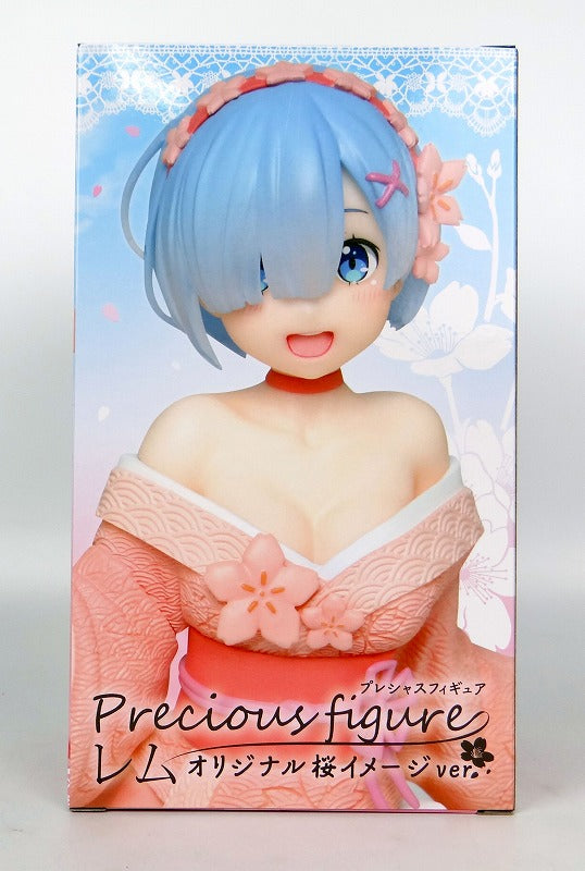 TAITO Re:Zero – Starting Life in Another World – Wertvolle Figur Rem, Original-Sakura-Bild, Ver.