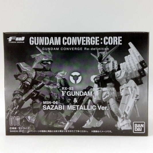 FW Gundam Converge CORE vGundam and Sazabi Metallic ver., animota