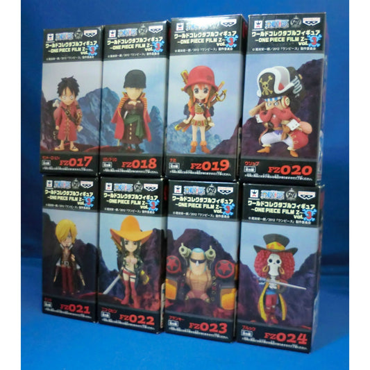 OnePiece World Collectable Figure ONE PIECE FILM Z vol.3 - Set of 8, Action & Toy Figures, animota