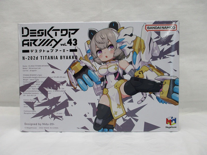 Desktop Army N-202d Titania Byakko Posable Figure