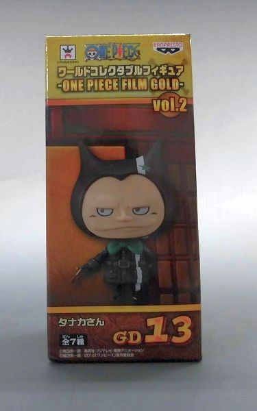 OnePiece World Sammelfigur ONE PIECE FILM GOLD Vol.2 GD13 - Tanaka-san 