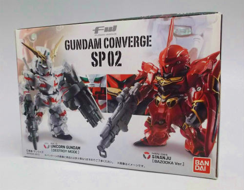 FW Gundam Converge SP02 Unicorn Gundam and Sinanju, animota