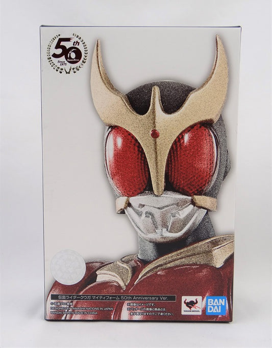 Figura de acción de SHFiguarts Kamen Rider Kuuga Mighty Form, edición del 50.° aniversario (escultura de estructura esquelética real) 