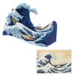 Hokusai - The Great Wave off Kanagawa - Postcard Stand with Diorama [Ichiban-Kuji Prize A]