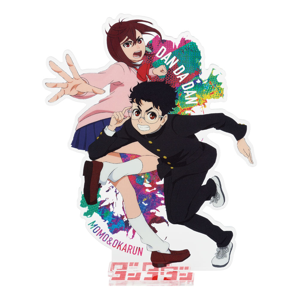 DAN DADAN - Occultic Battle Begins! - Momo & Okarun Big Acrylic Stand [Ichiban-Kuji Prize D]