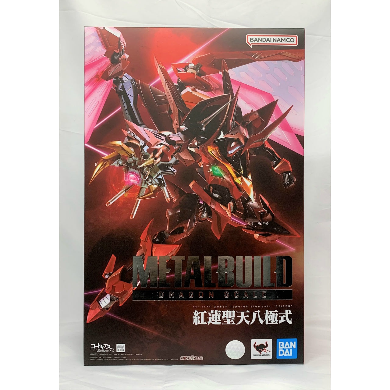 METAL BUILD DRAGON SCALE Code Geass: Lelouch of the Rebellion R2 Guren S.E.I.T.E.N. Eight Elements