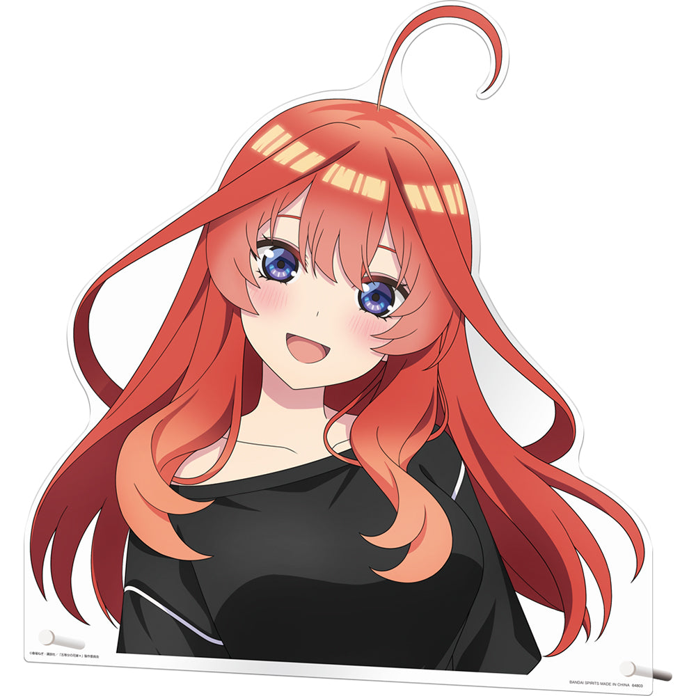 The Quintessential Quintuplets ＊ - A Special Day Spent with You - Itsuki Nakano Bust-Up Acrylic Board [Ichiban-Kuji Prize J], Hobbies & Creative Arts, animota