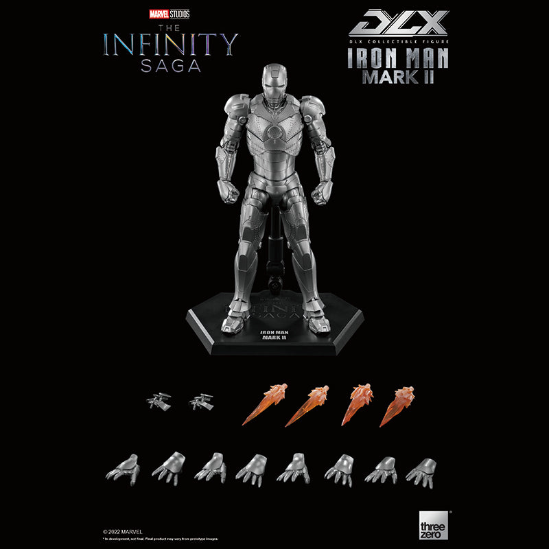 threezero DLX Marvel Studios: Infinity Saga Iron Man Mark 2, animota