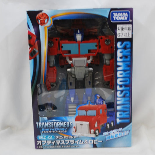 Transformers ESC-01 Spin Changer Optimus Prime & Robbie