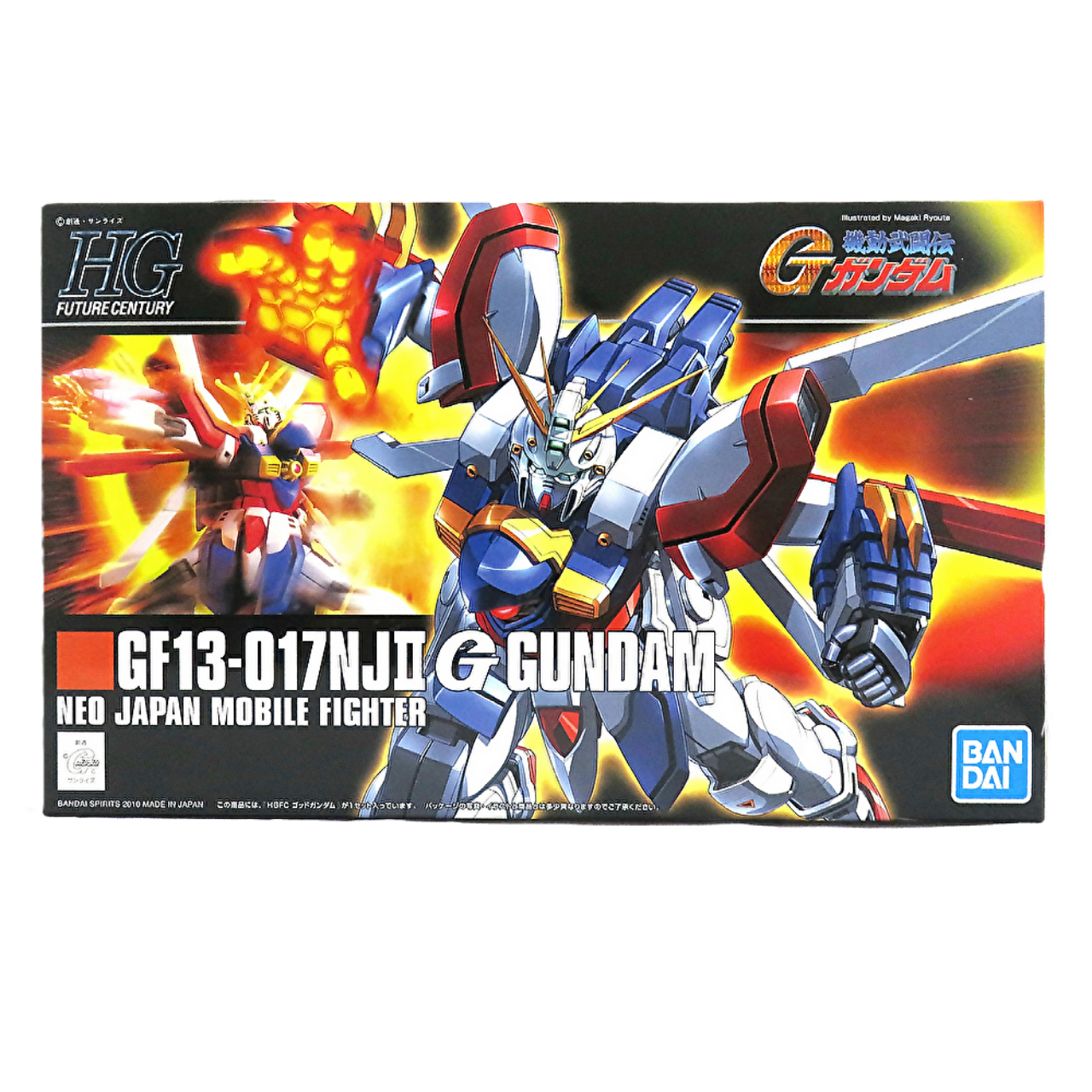 HGFC 110 GF13-017NJII G Gundam (Bandai Spirits Ver.), Action & Toy Figures, animota