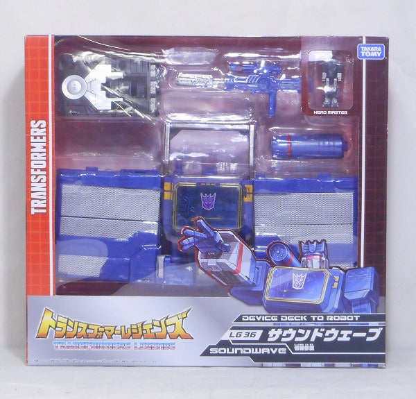 Transformers Legends LG-36 Soundwave, animota