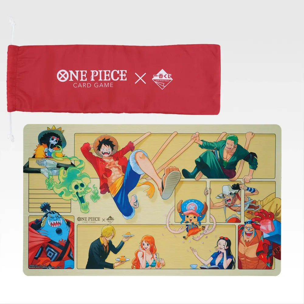 ONE PIECE CARD GAME Limited-Edition Design Playmat & Playmat Case Set [Ichiban-Kuji Prize Last One]