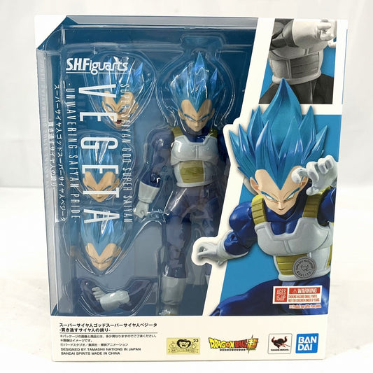 S.H.Figuarts Super Saiyan God Super Saiyan Vegeta -Tsuranuki toosu Saiyan no Hokori-