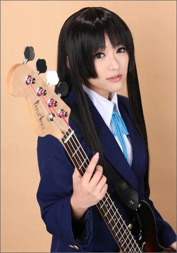 "K-On!" Mio Akiyama style cosplay wig | animota