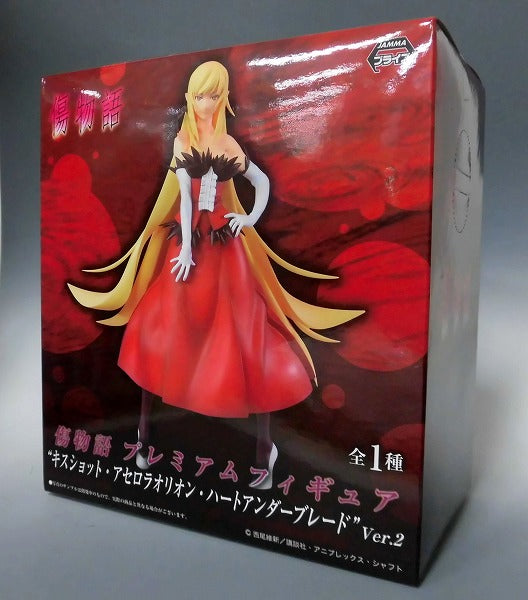 SEGA Kizumonogatari Premium Figure Kiss Shot Acerola Orion Heart Under Blade Figure Ver.2