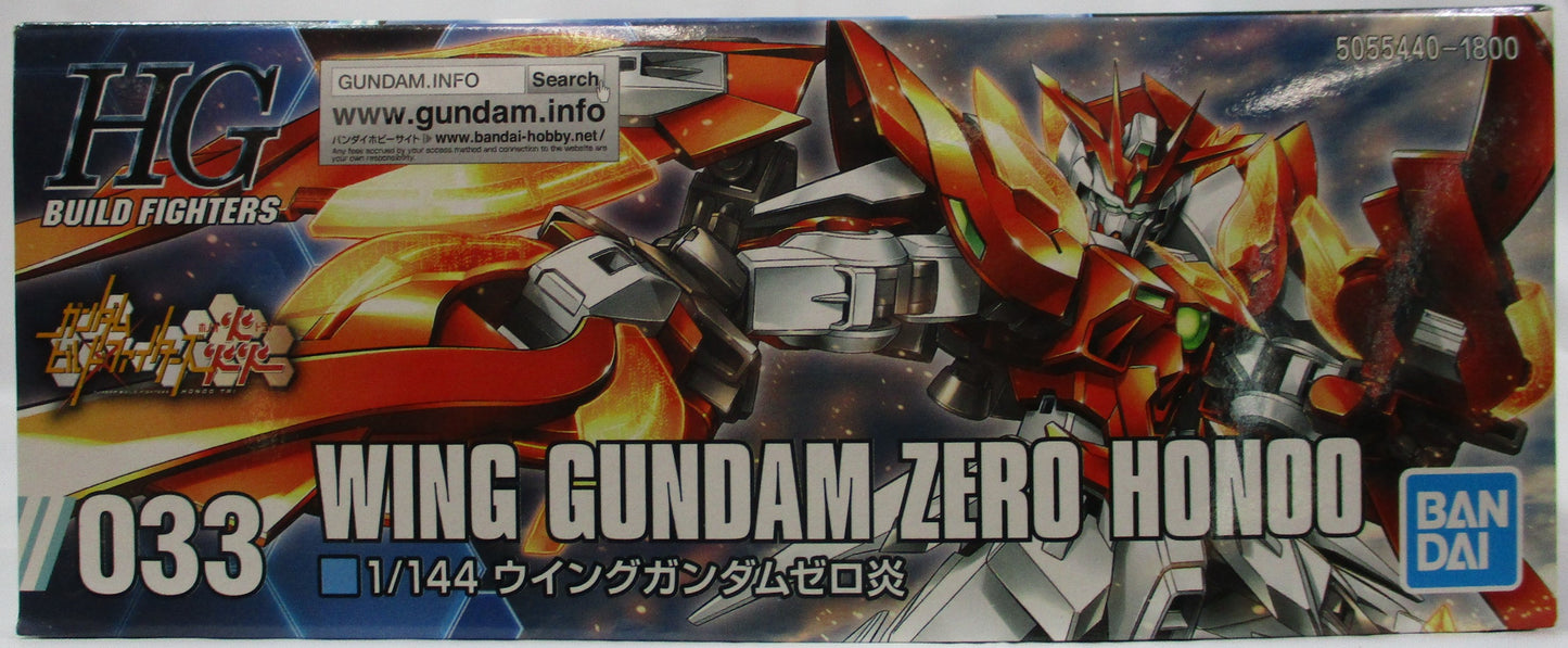 HGBF 1/144 Wing Gundam Zero Honoo (BANDAI SPIRITS)