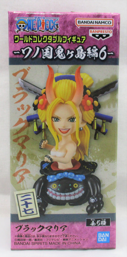 Figura coleccionable de ONE PIECE World Wano Country Onigashima Arc6 Black Maria