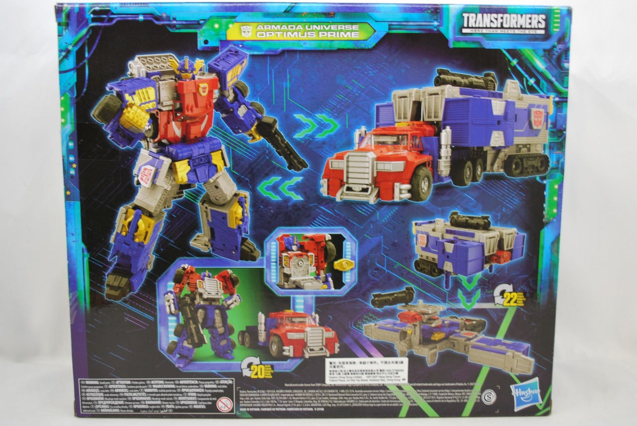 Transformers Legacy Evolution Armada Universe Optimus Prime USA Edition, animota