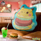 Poké Peace Welcome to the PEACEful Diner Pikachu-Inspired Burger Print Cushion [Ichiban-Kuji Prize D]