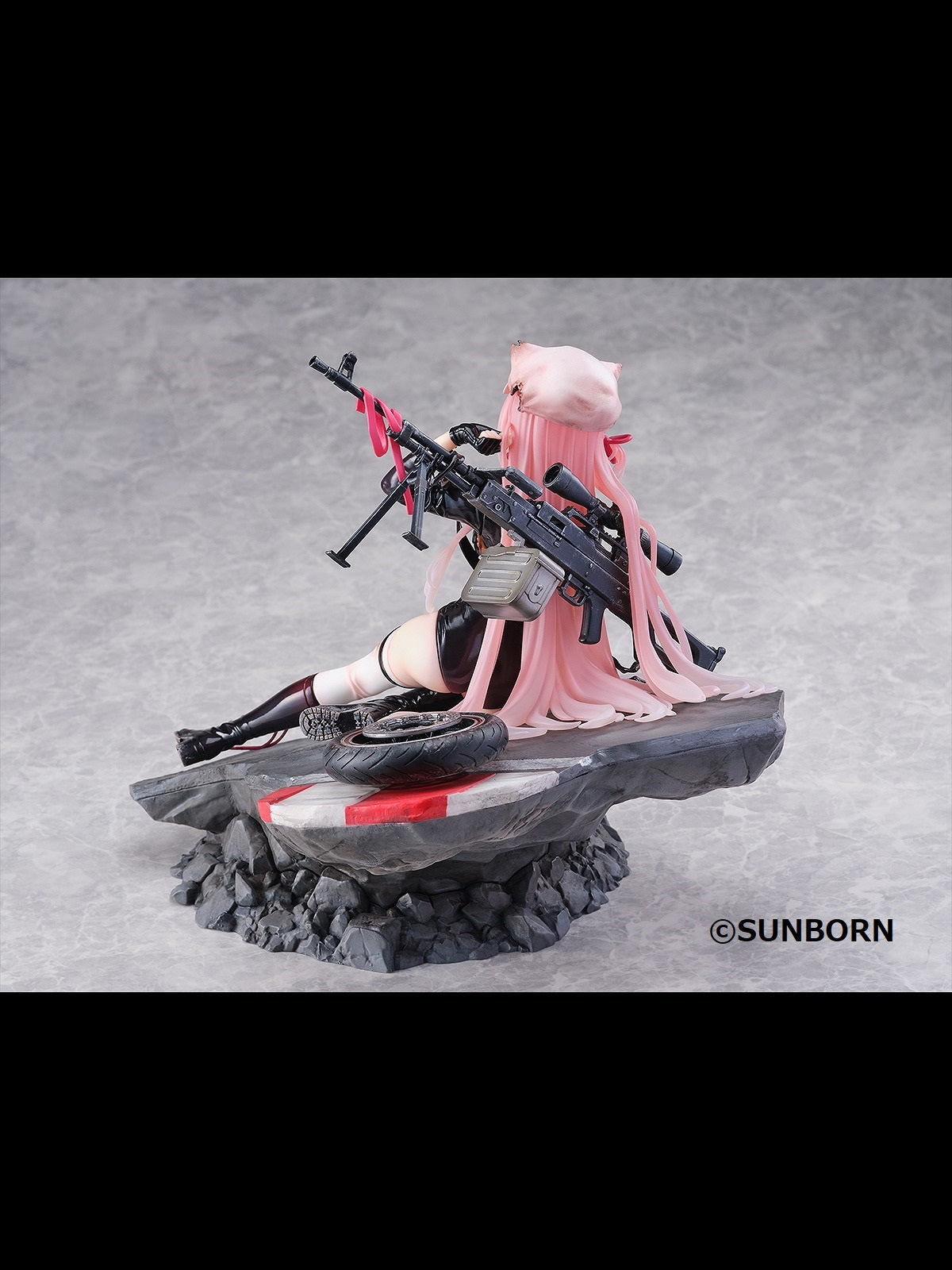 eStream "Girls' Frontline" UKM-2000 Swift Whirlwind -Heavy Damage Ver.- 1/7 Complete Figure