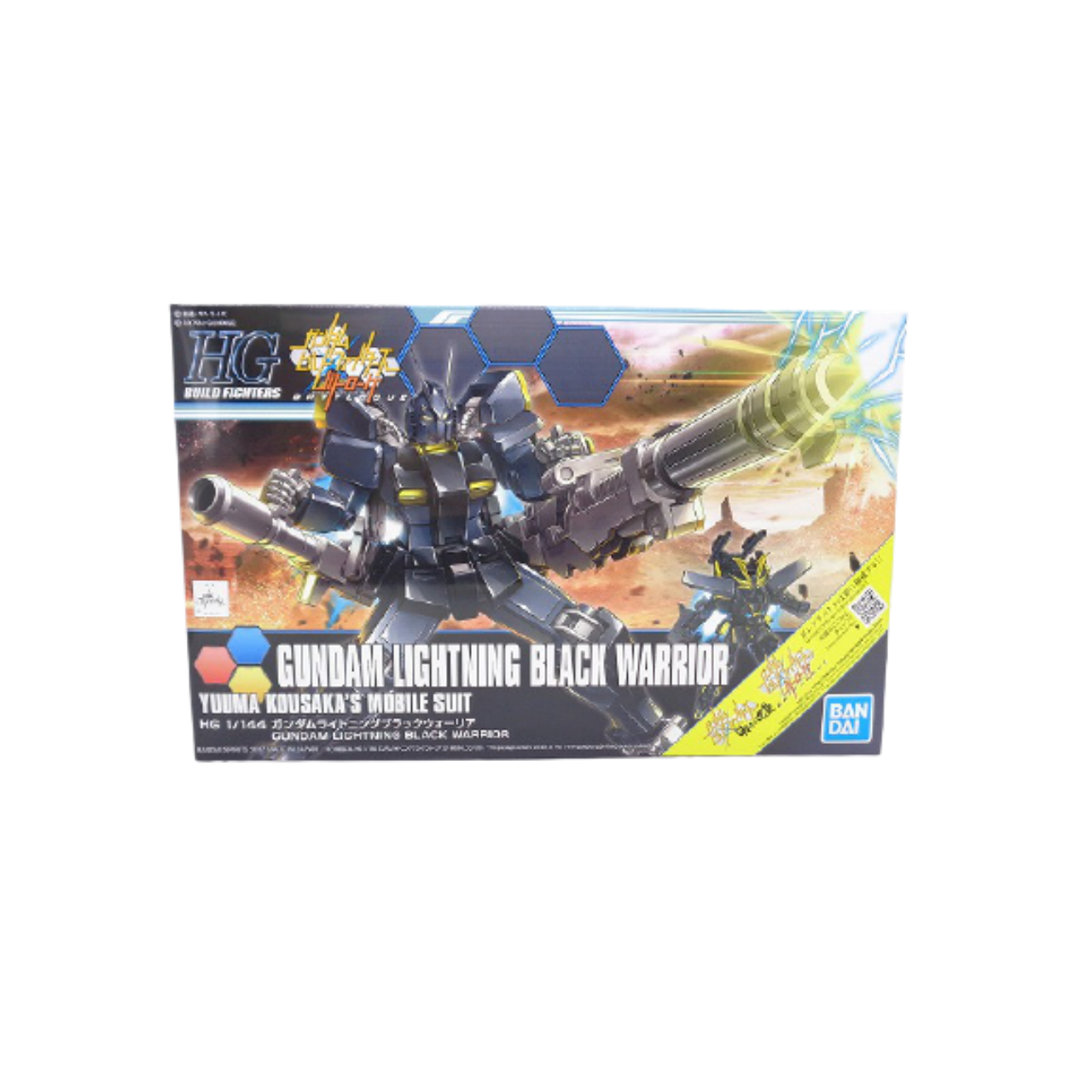 Build Fighter Series HG 1/144 Gundam Lightning Black Warrior, animota