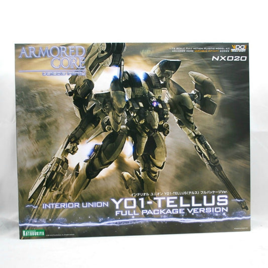 Armored Core Interior Union Y01-TELLUS Full Package Ver. 1/72 Plastic Model