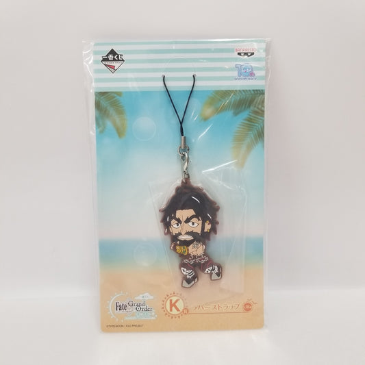 Ichiban Kuji Fate/Grand Order -Summer! Swimsuit! Kyun-Chara Summer Part.1- [Prize K] Rider/ Edward Teach Rubber Strap