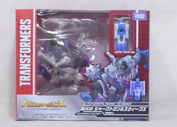 Transformers Legends LG-44 Sharkticon y barridos