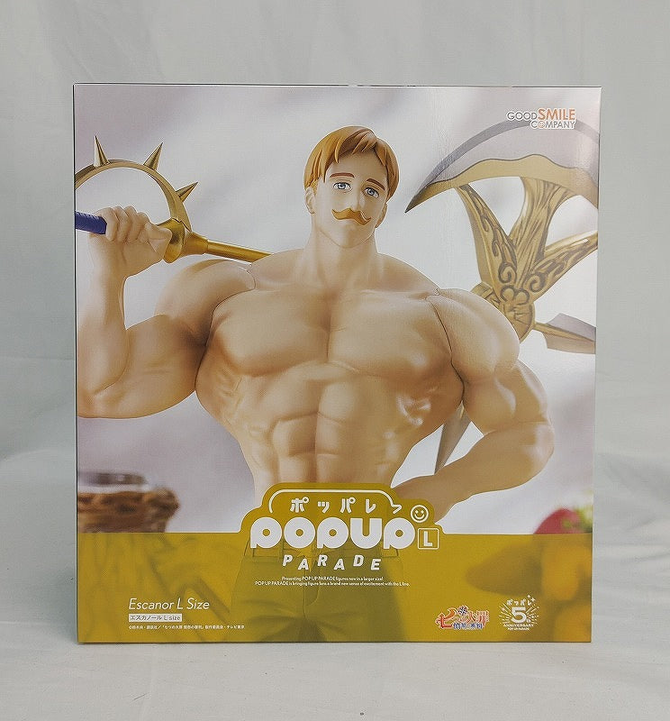 POP UP PARADE The Seven Deadly Sins: Dragon's Judgement Escanor L size Complete Figure, animota