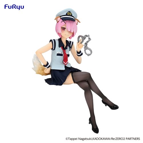 Re:Zero - Starting Life in Another World - Noodle Stopper Figure - Ram - dog-eared police | animota