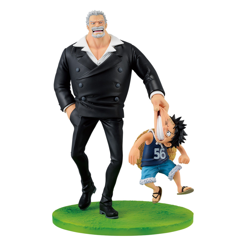 ONE PIECE - ROAD TO DAWN - Tracks of Adventure - Revible Moment - Monkey D. Luffy & Monkey D. Garp [Ichiban-Kuji Prize B]