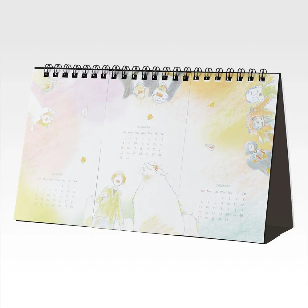 Natsume Yuujinchou - Atelier Book - Carried on a Paper Airplane - Atelier Book Calender [Ichiban-Kuji Prize C]