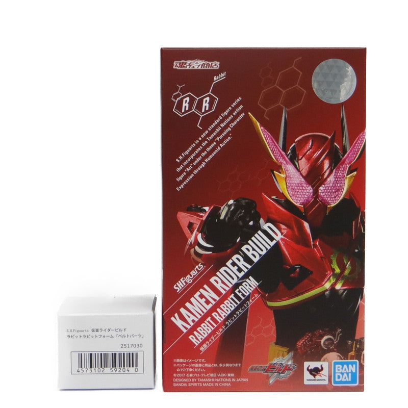 S.H.Figuarts Kamen Rider Build Rabbit Rabbit Form with Correction Belt Parts, animota