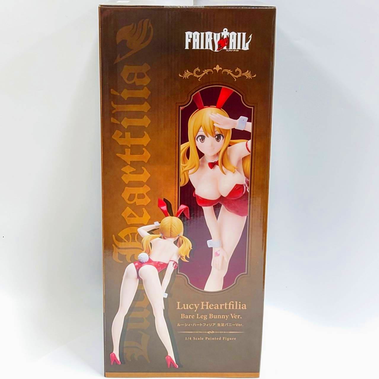 TV Anime "FAIRY TAIL" Lucy Heartfilia: Bare Leg Bunny Ver. 1/4 Complete Figure, animota