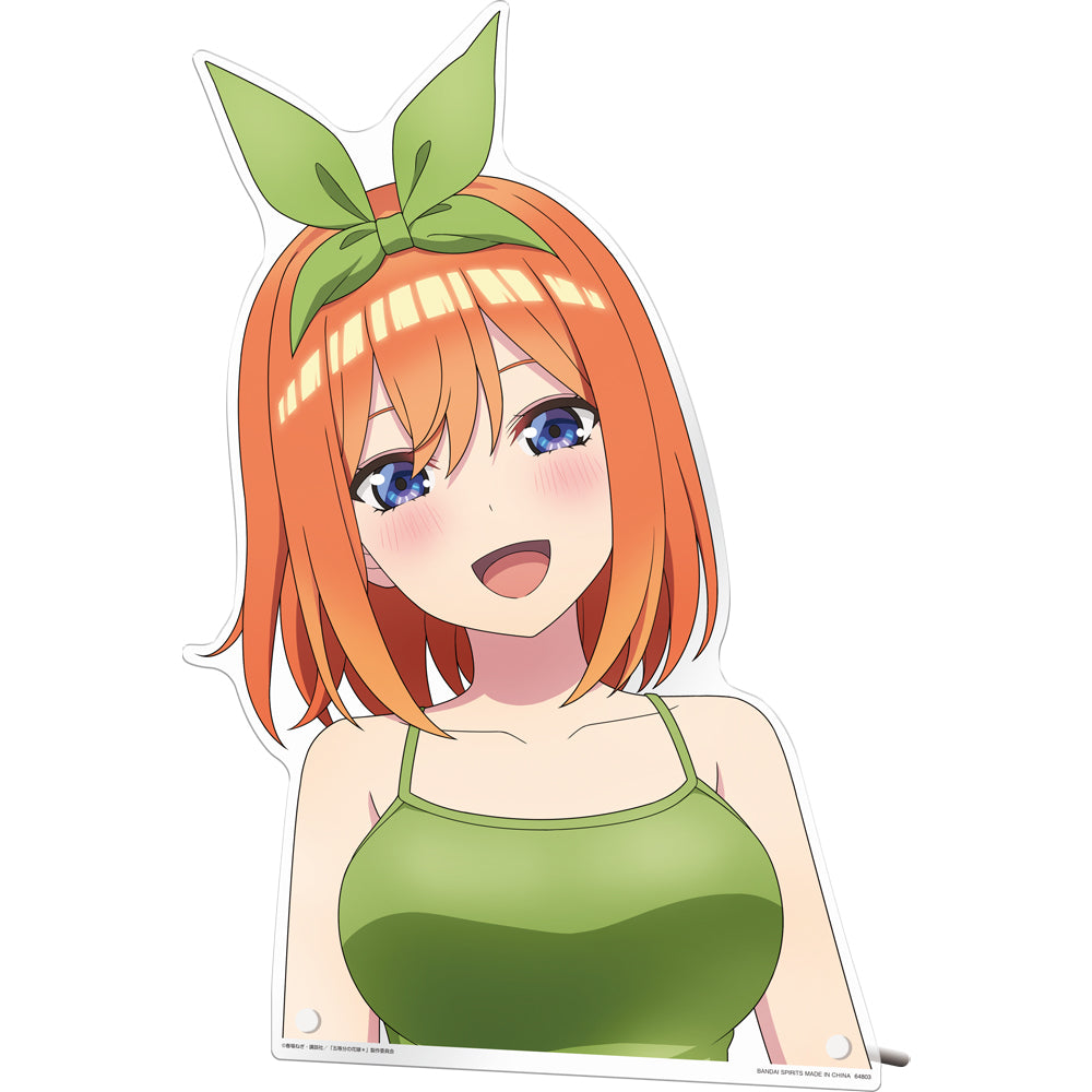 The Quintessential Quintuplets ＊ - A Special Day Spent with You - Yotsuba Nakano Bust-Up Acrylic Board [Ichiban-Kuji Prize I], Hobbies & Creative Arts, animota