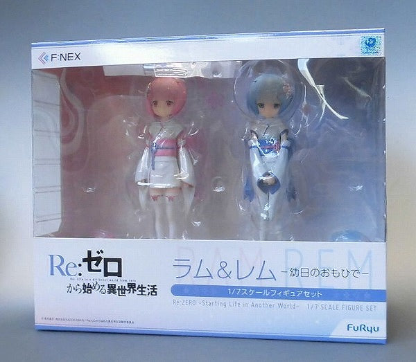 Furyu F: NEX Ram and Rem "Memory of Childfood" 1/7 Scale Figure Set