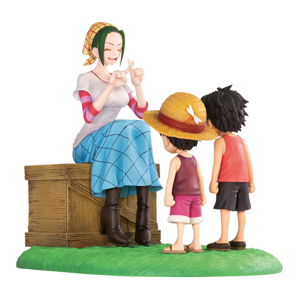 ONE PIECE - ROAD TO DAWN - Tracks of Adventure - Revible Moment - The Sculptor King: Memories of Foosha Village [Ichiban-Kuji Prize A]