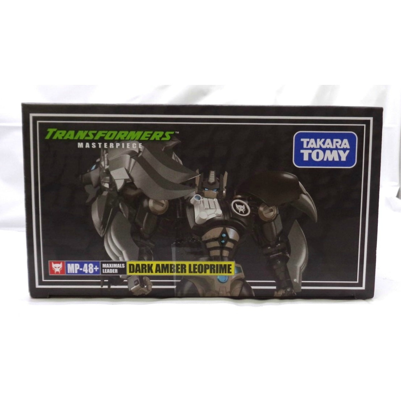 Takara Tomy Transformers Masterpiece MP-48+ Dark Amber Leo Prime, Action & Toy Figures, animota