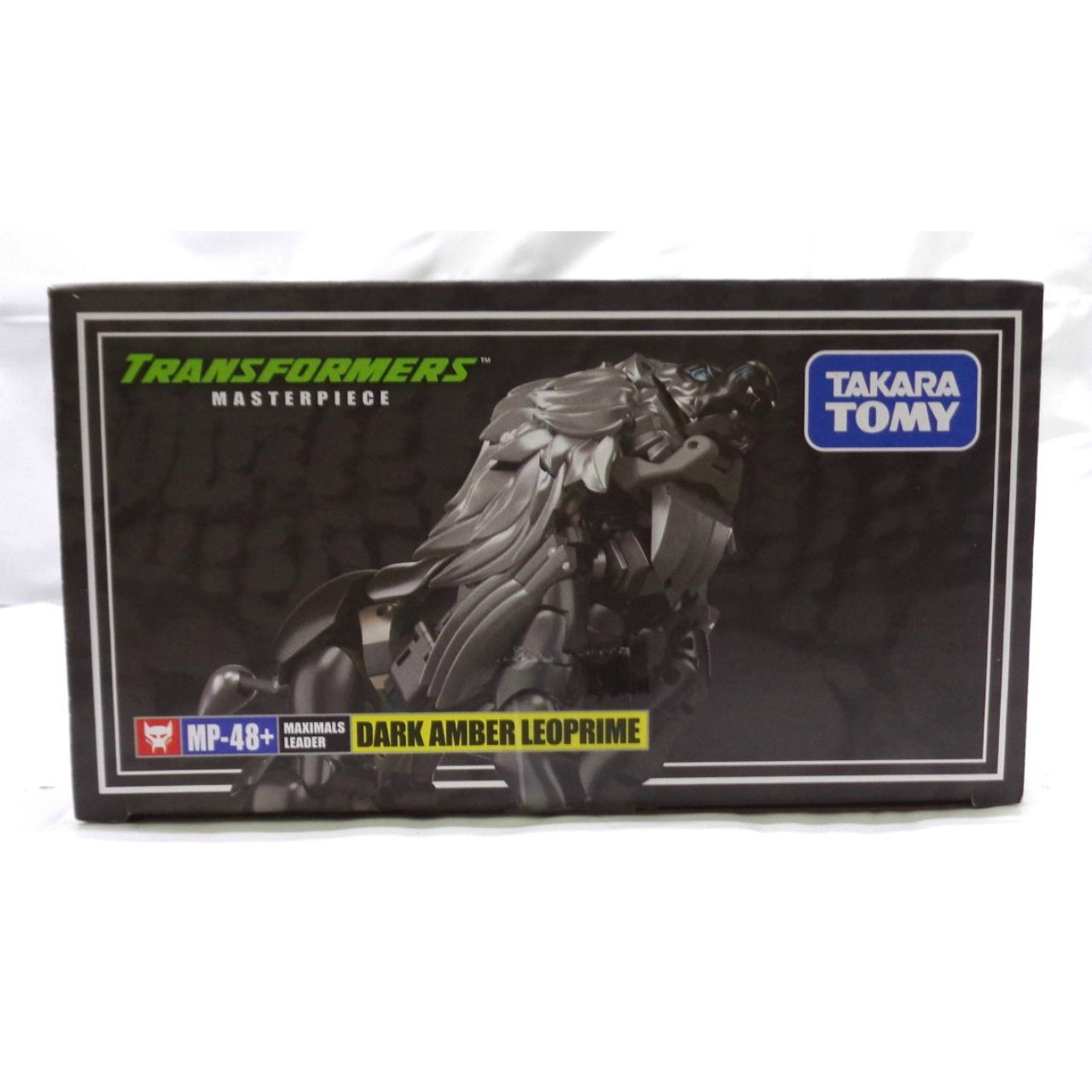 Takara Tomy Transformers Masterpiece MP-48+ Dark Amber Leo Prime, Action & Toy Figures, animota