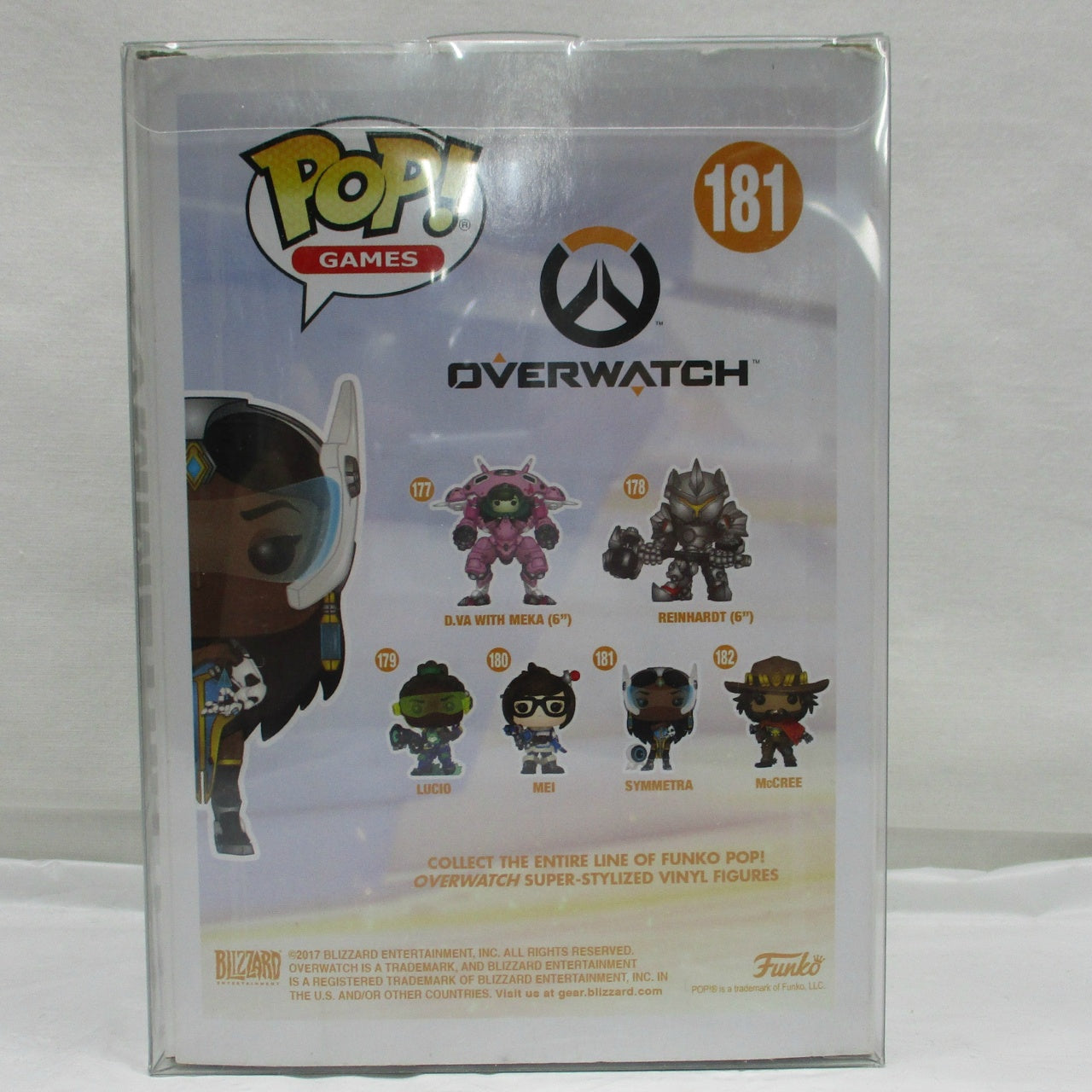 FUNKO POP! Game 181 Symmetra [Overwatch] Funko Shop Exclusive, animota