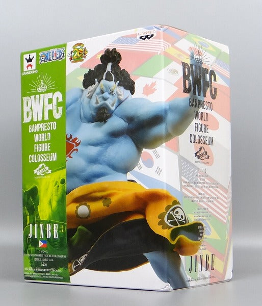 OnePiece Banpresto World Figure Colosseum Vol.4 Jinbe Normal Color, Action & Toy Figures, animota