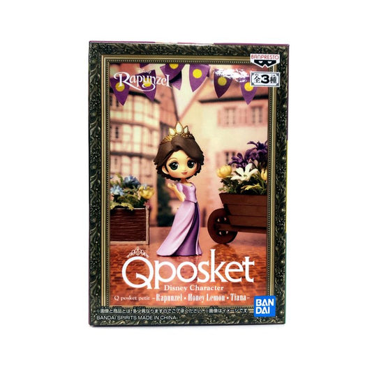 Qposket Disney-Figur Petite – Rapunzel･Honey Lemon･Tiana – A. Rapunzel