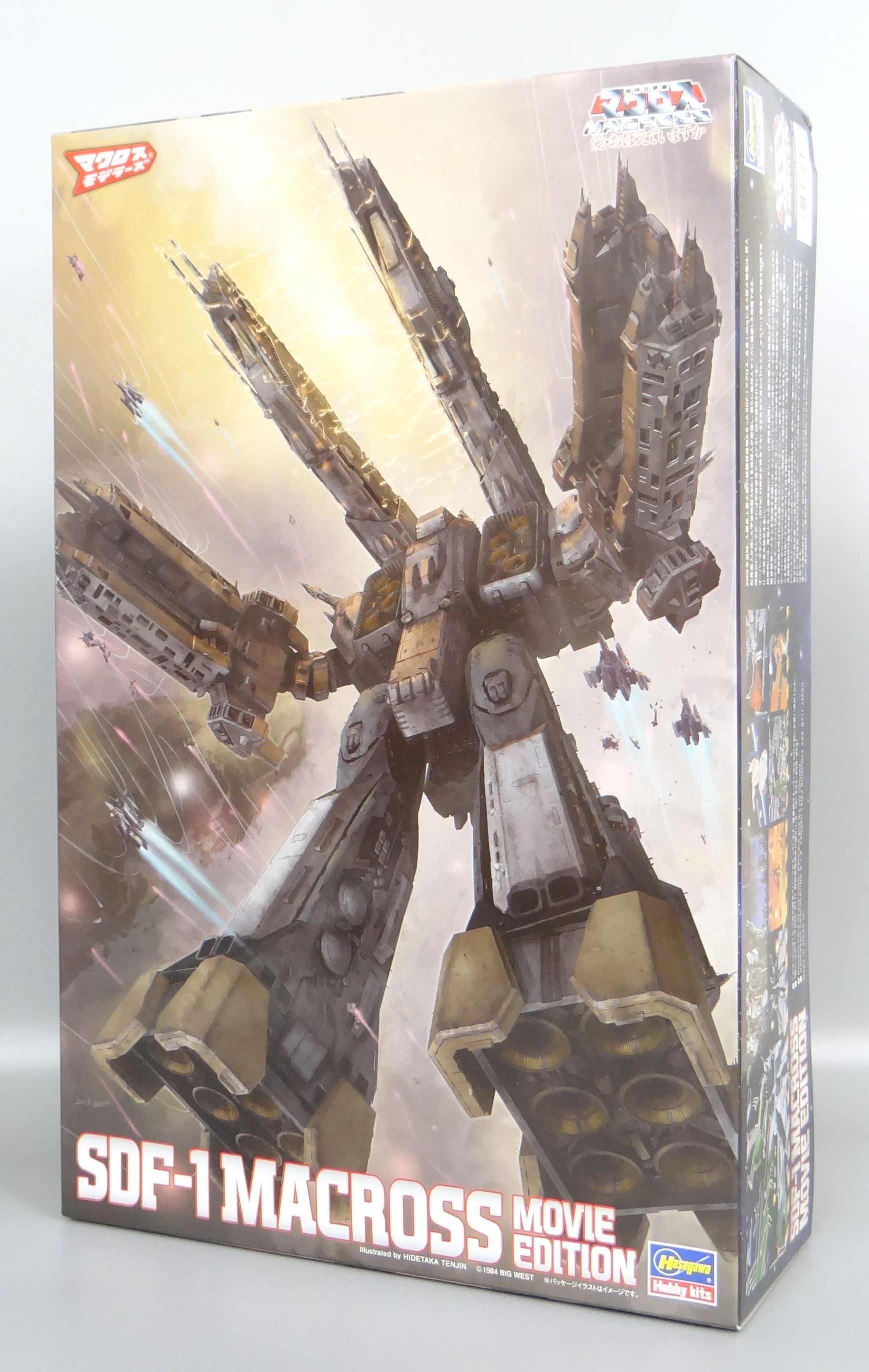 Macross: Do You Remember Love? 1/4000 SDF-1 Macross Ship Storm Attacker Mode "Movie Ver." Plastic Model, Action & Toy Figures, animota