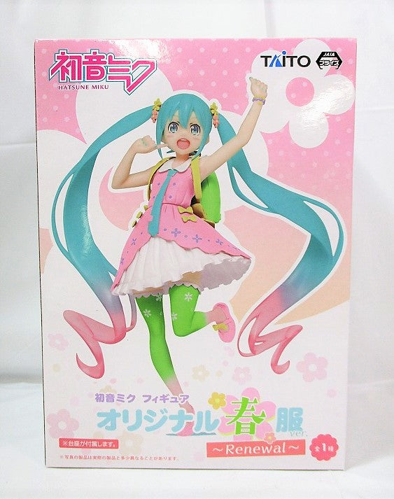TAITO Hatsune Miku Figure Original Spring Wear ver.