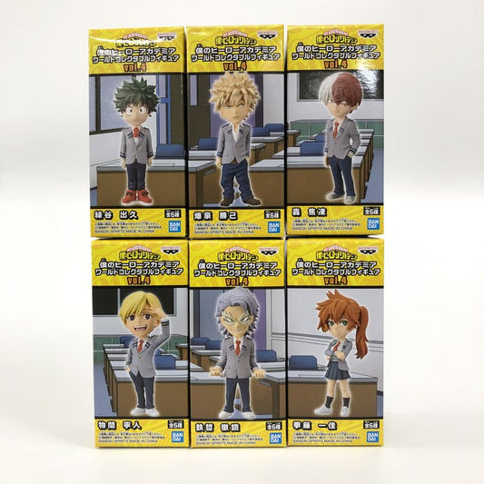 Figura coleccionable de My Hero Academia World Vol. 4, juego de 6