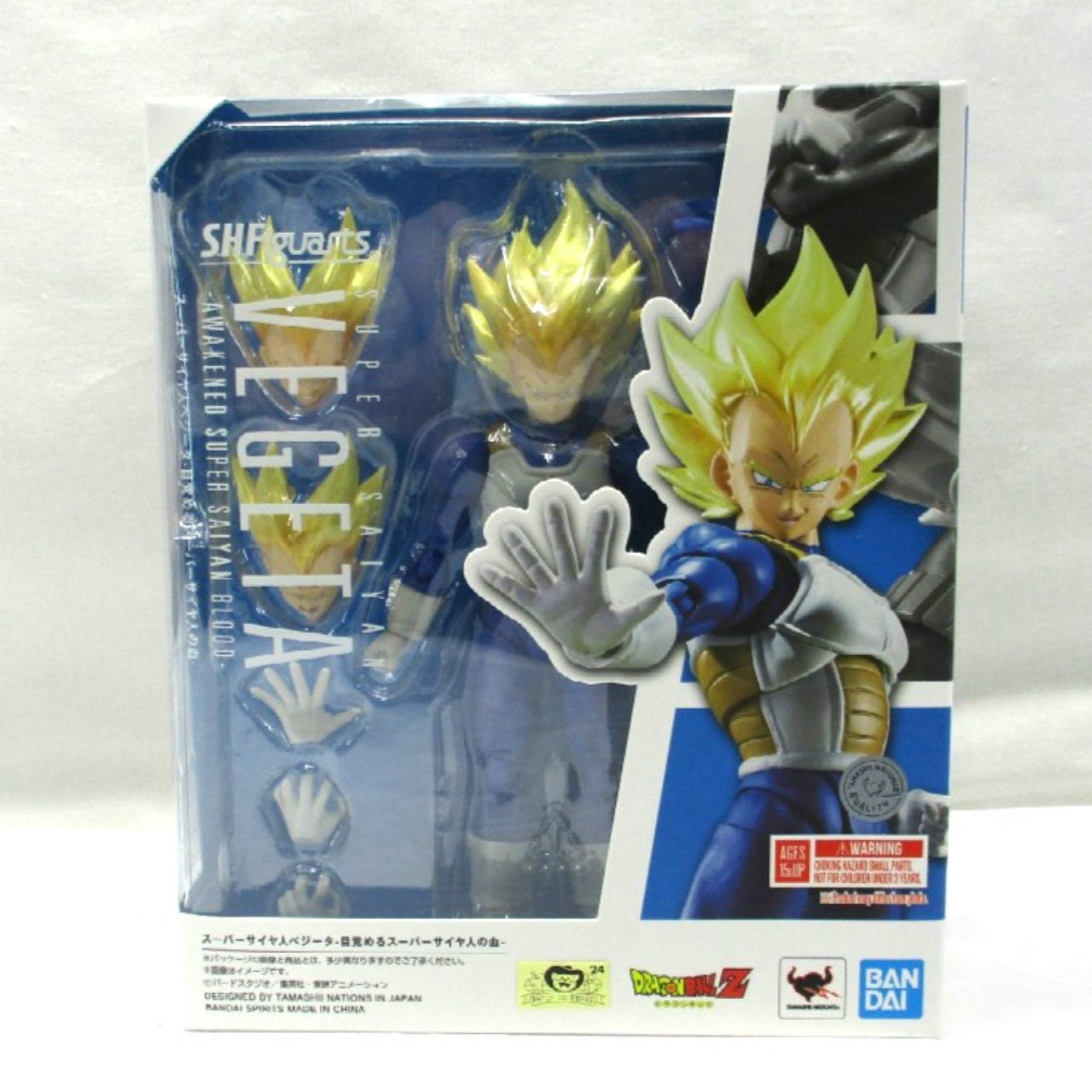 S.H.Figuarts Super Saiyan Vegeta -Awakening Super Saiyan Blood-, Action & Toy Figures, animota