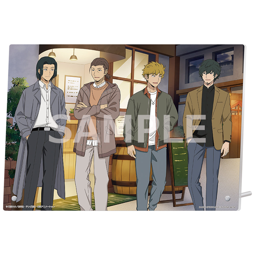 World Trigger - A Path to the Future Woven with Friends - Acrylic Board - Tachikawa/Fuyushima/Azuma/Suwa [Ichiban-Kuji Prize G], Hobbies & Creative Arts, animota