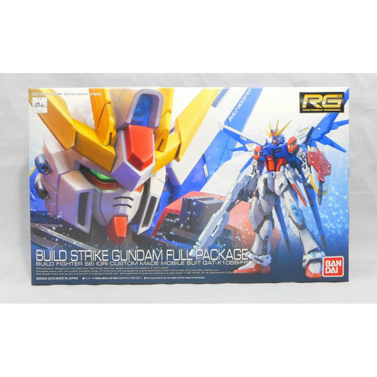 Real Grade 1/144 Build Strike Gundam Full Package, Action & Toy Figures, animota